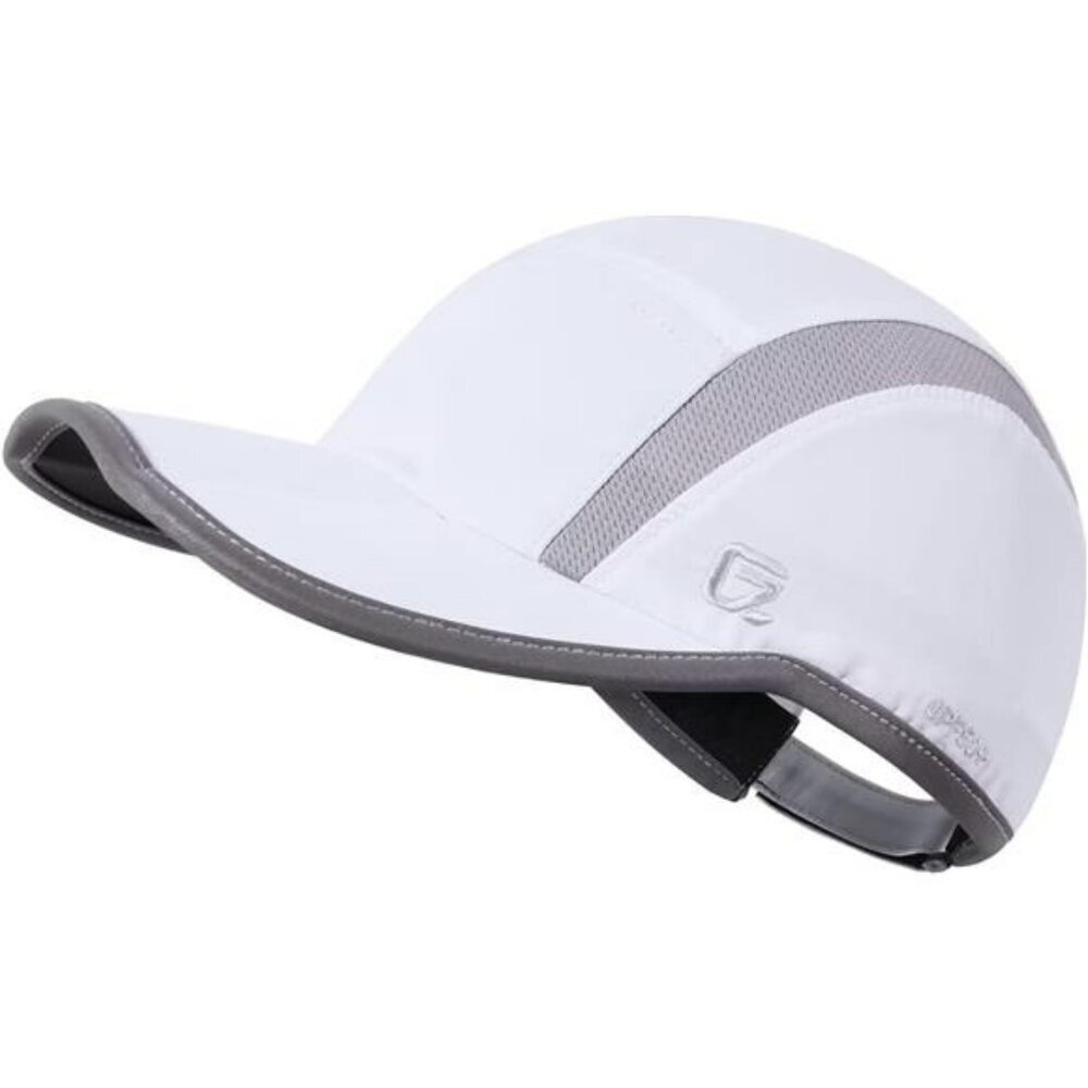 UPF 50 Foldable Running Hat Reflective Lightweight Outdoor Cap Breathable
